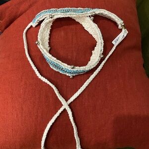 NWT Cocobelle Dani Belt in Turquoise OSFA